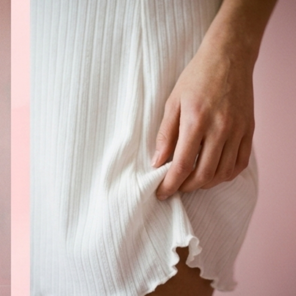 White Feminine Ruffle Collar Dress - Picture 6 of 11